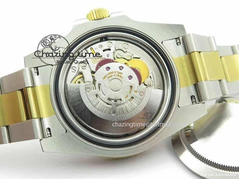 Good Copy Rolex Watches On 1:1 3724 SS Functional Bracelet 116613 Edition JF Blue YG Best SH Dial LB Submariner 0107